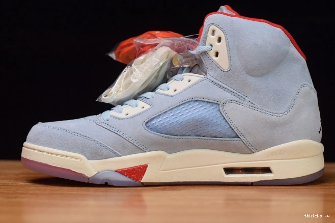 Rep TB Trophy JSP Air Jordan 5 Ice x CI1899-400 Room Blue 0714